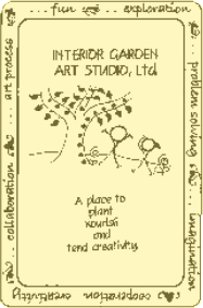 Interior Garden Art Studio